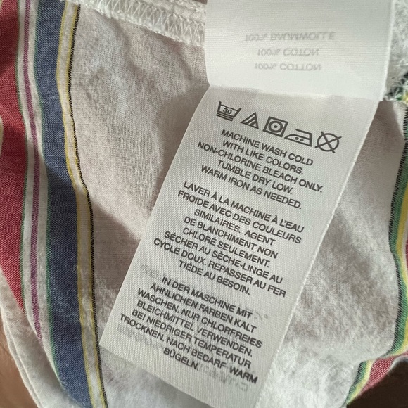 J Crew Striped Blouse - Picture 7 of 8